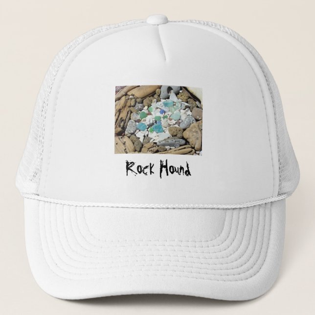 Rock Hound truckers hat Fossils Rocks Hunter (Front)