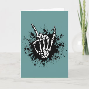 Rock in Bone Card