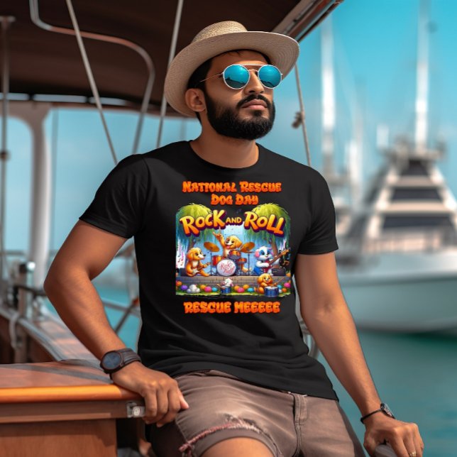 Rock in Roll Paws Band T-Shirt (Creator Uploaded)