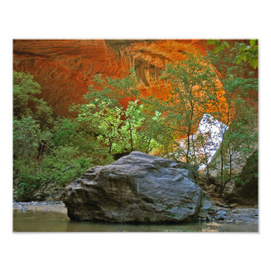 Rock in the River Photo Print