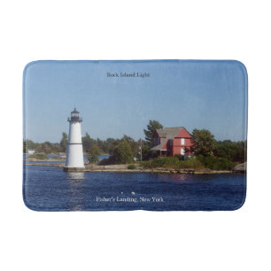 Rock Island Light bathmat