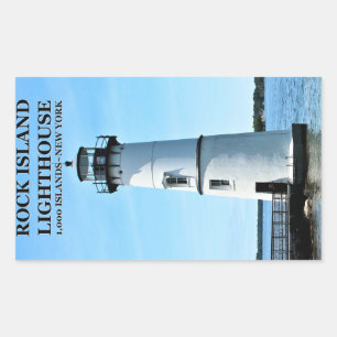 Rock Island Lighthouse, New York Stickers