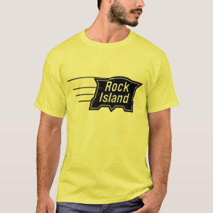 Rock Island Railroad Speed Logo T-Shirt