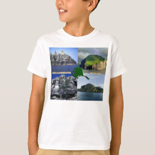 Rock Landscapes of Alaska Collage T-Shirt