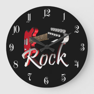 Rock Large Clock