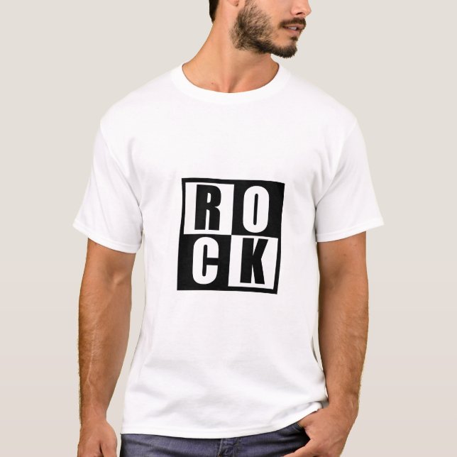 ROCK (large) T-Shirt (Front)