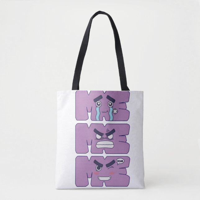 Rock Lee! Faces Tote Bag (Front)