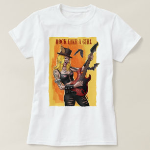 Rock Like a Girl Women’s T-Shirt