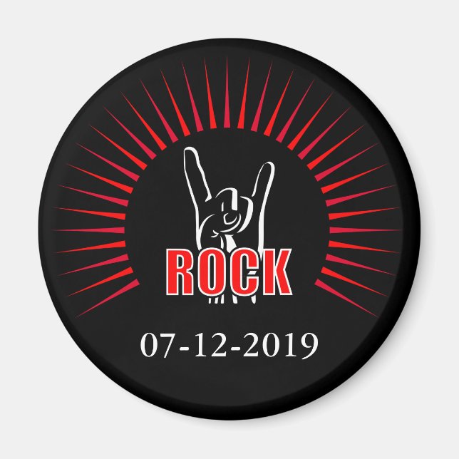 Rock Magnet (Front)