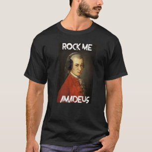 Rock Me Amadeus  Wolfgang Amadeus Mozart Piano And T-Shirt