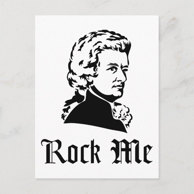 Rock Me Postcard (Front)