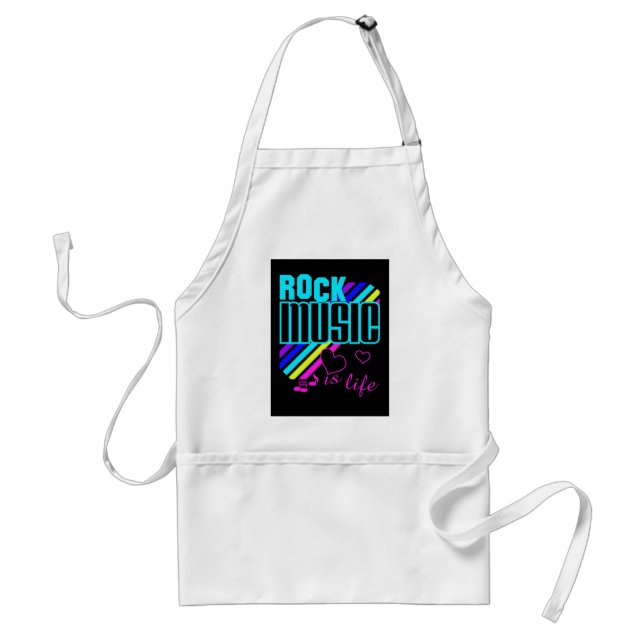 Rock Music apron (Front)