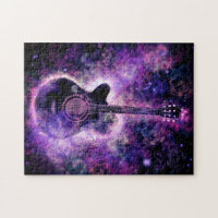 Rock Music Guitar Puzzle