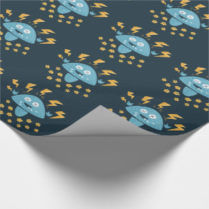 Rock Music Heavy Metal Mushroom Wrapping Paper
