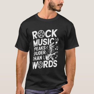 Rock Music Lover Musician Rock And Roll Band Rocke T-Shirt