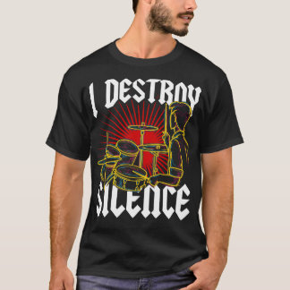 Rock Music Music Drums Drummer T-Shirt