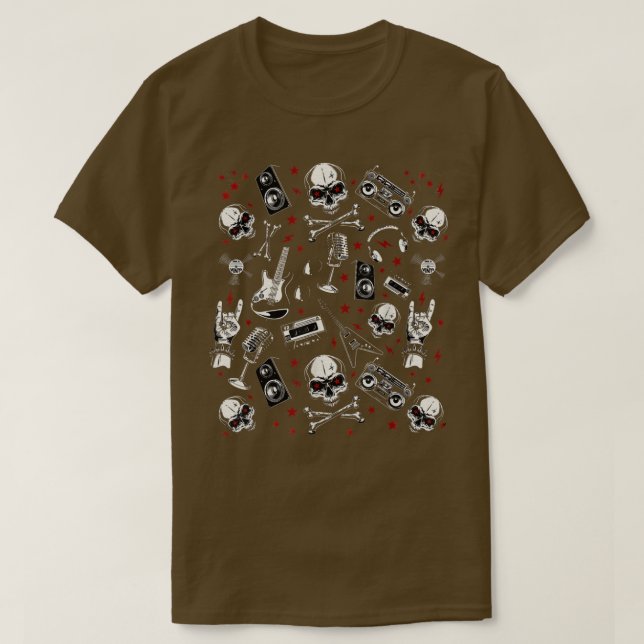 Rock Music  T-Shirt (Design Front)