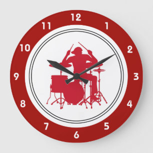 Rock Music Wall Clocks