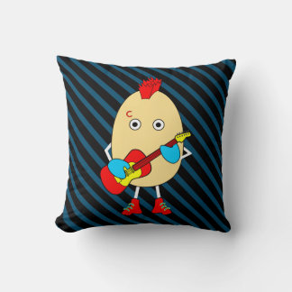 Rock Musician Egghead Cushion