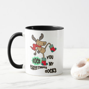 Rock my Christmas socks Mug