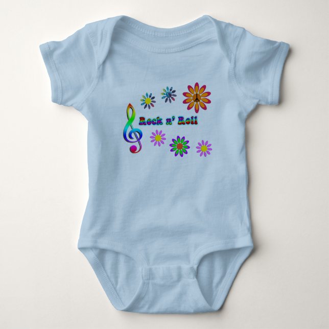 Rock n' Roll Baby Bodysuit (Front)