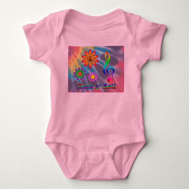 Rock n' Roll Baby Bodysuit (Front)