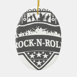 rock-n-roll Band Ceramic Tree Decoration
