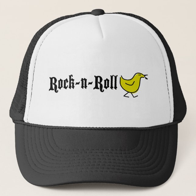 Rock-N-Roll Chick Trucker Hat (Front)