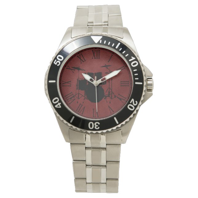 ROCK N ROLL DRUMS WATCH (Front)