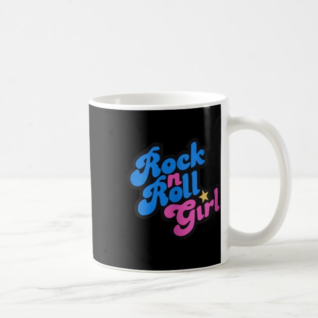 Rock N Roll Girl Ocean Fish Halloween Costumes Gro Coffee Mug (Right)