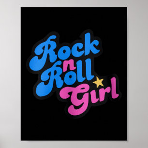 Rock N Roll Girl Ocean Fish Halloween Costumes Gro Poster