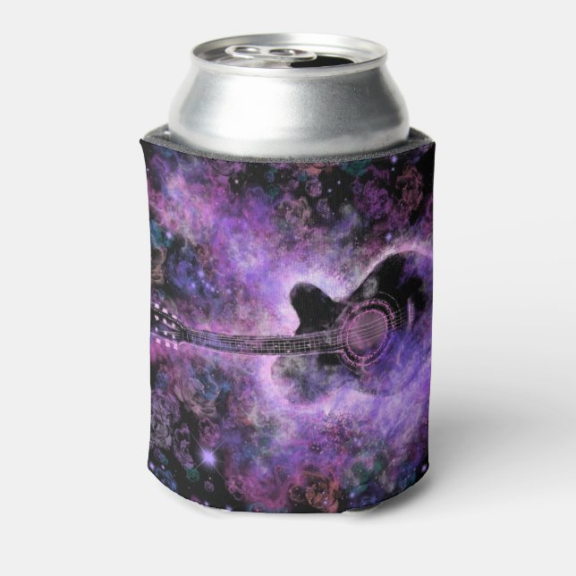 Rock N Roll Guitar Can Cooler Rock Music (Can Back)