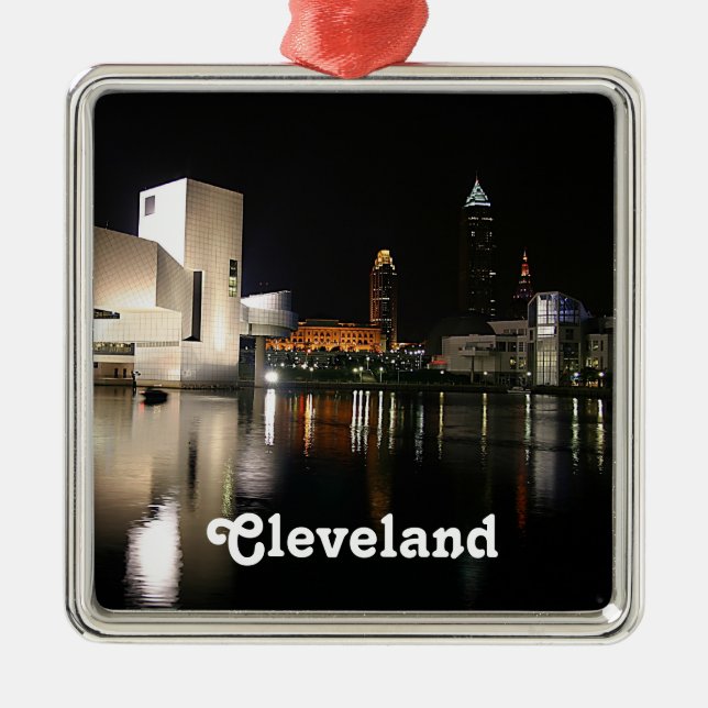Rock n' Roll Hall of Fame, Cleveland OH Ornament (Front)