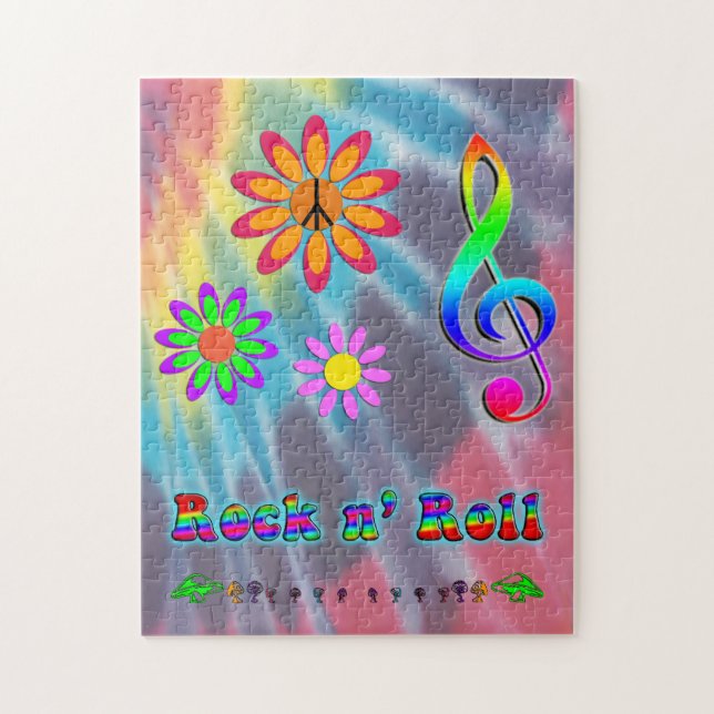 Rock n' Roll Jigsaw Puzzle (Vertical)