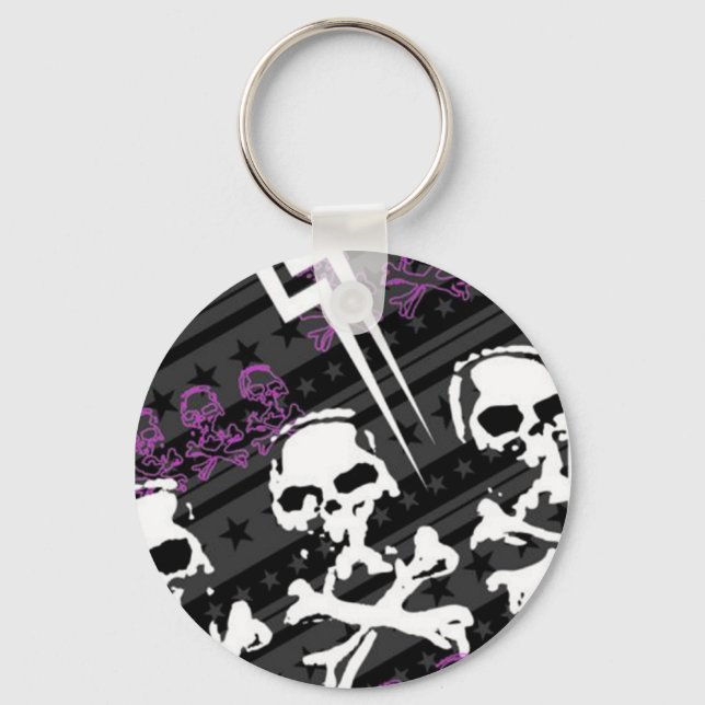 Rock N Roll - Key Chain (Front)