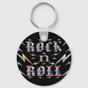 Rock-n-Roll Key Ring