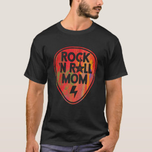 Rock n Roll Mom Rock Band Guitar Music boy T-Shirt