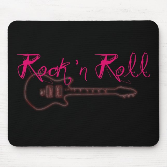 Rock n Roll Mouse Mat (Front)