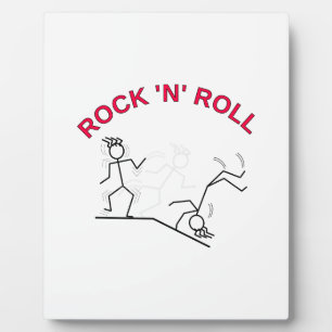 Rock 'N' Roll Plaque