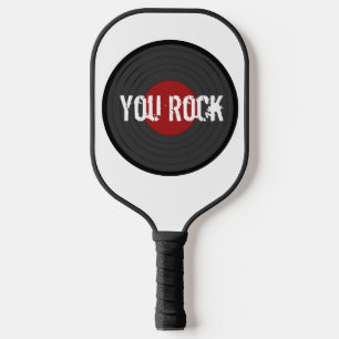 Rock N Roll You Rock Personalised Pickleball Paddle