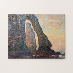 Rock Needle & Porte d'Aval Monet Fine Art Jigsaw Puzzle