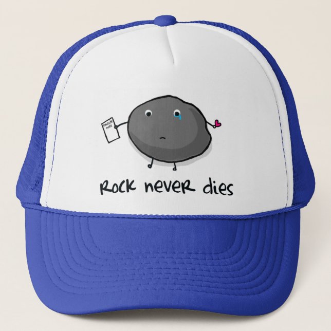 Rock Never Dies Cap (Front)