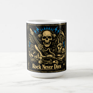 Rock Never Dies – Immortal Rock Spirit Coffee Mug