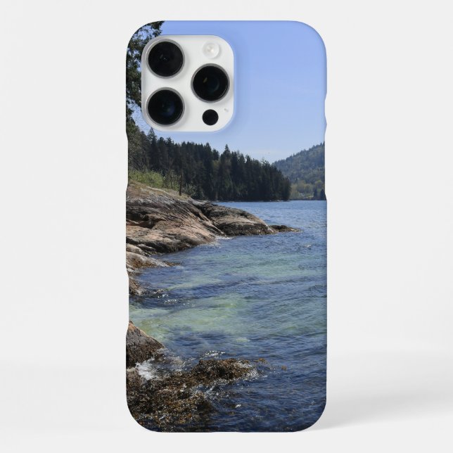 Rock Ocean View iPhone Case (Back)