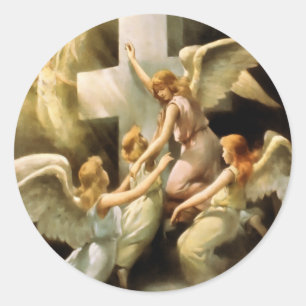 Rock of Ages Classic Round Sticker