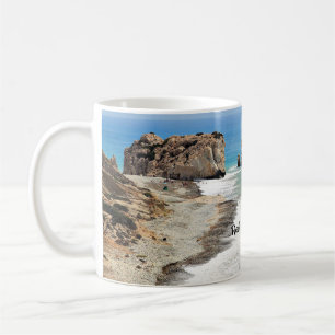 Rock of Aphrordite, Cyprus, Coffee Mug