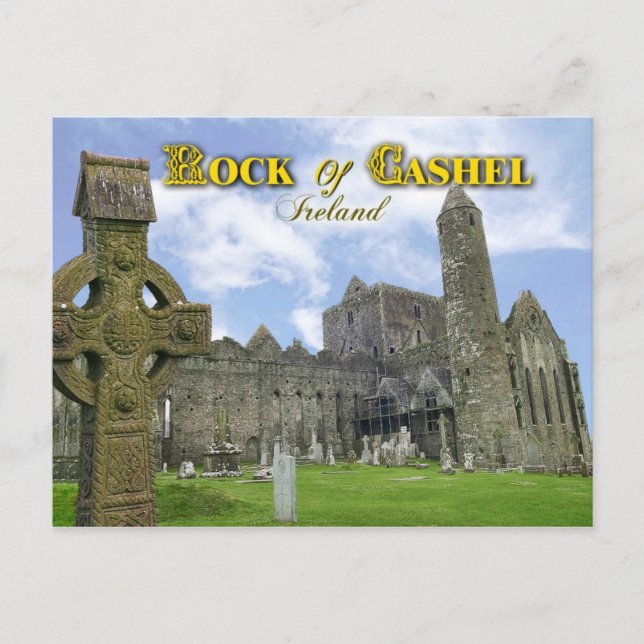 Rock of Cashel, Ireland Postcard (Front)