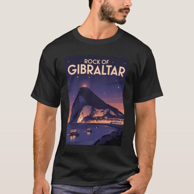 Rock of Gibraltar T-Shirt (Front)