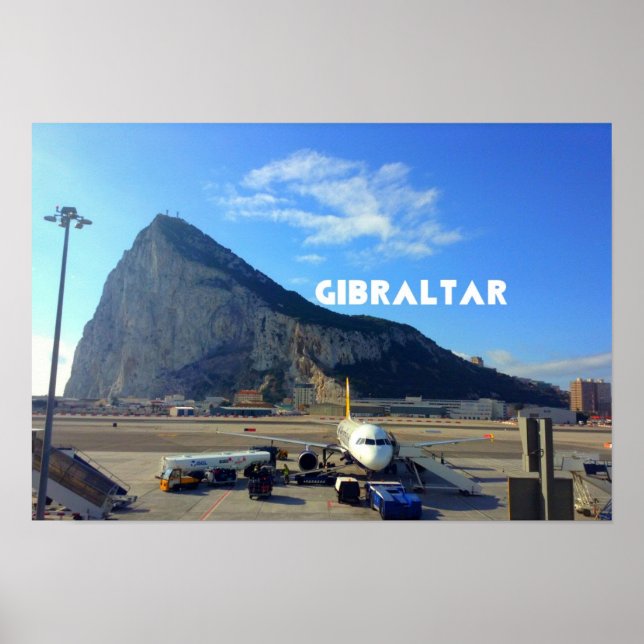 Rock of Gibraltar Value Poster Paper (Front)