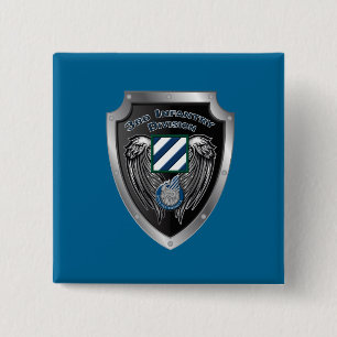 “Rock of the Marne” 3rd Infantry Division 15 Cm Square Badge